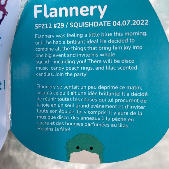 NWT Squishmallows Flannery the Dragon - Picture 7 of 8